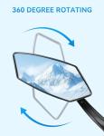 360° Adjustable Bike Mirrors for Scooters and Bicycles