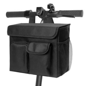 Electric Scooter Basket with Laptop Pocket & Cup Holders