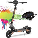 Kukirin G2 Electric Scooter for Adults, 10 Inches Vacuum tyre & 48V 15AH High Capacity Battery Up to 34 Miles Range, Hub Motor & Adjustable Speed Folding Electric Scooter With HD Touch LCD Display
