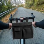 Electric Scooter Basket with Laptop Pocket & Cup Holders