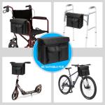 Electric Scooter Basket with Laptop Pocket & Cup Holders