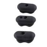 3-Pack Universal Silicone Cable Plugs for Scooters