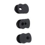 3-Pack Universal Silicone Cable Plugs for Scooters