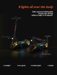 Kukirin G2 Master Electric Scooter for Adults, 52V 20.8Ah High Capacity Battery Up To 43 Miles Range, Dual High-Speed Front and Rear Motors & Hydraulic Suspension, 10-Inch All-Terrain Electric Scooter