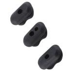 3-Pack Universal Silicone Cable Plugs for Scooters