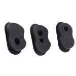 3-Pack Universal Silicone Cable Plugs for Scooters