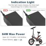 Universal 42V 2A Electric Scooter Charger with 7 Connections