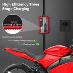 Foval 12V Smart Automatic Trickle Battery Charger