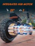 Kukirin G2 Electric Scooter for Adults, 10 Inches Vacuum tyre & 48V 15AH High Capacity Battery Up to 34 Miles Range, Hub Motor & Adjustable Speed Folding Electric Scooter With HD Touch LCD Display