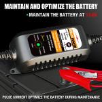MOTOPOWER 12V 800mA Automatic Battery Charger