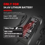 Fast UL Certified 54.6V Electric Bike Charger