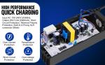 24V 5A Scooter Battery Charger with Fan Cooled