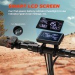 iScooter Electric Scooters Adult, iX3/iX4 Fast Electric Scooter 10" Off-road Tires with 4 Shock Absorbers Foldable E Scooter, 40-45km Range,3 Speed Modes,LCD Display,Dual Braking System