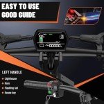 Electric Scooter for Adults, 65-90 km Range, 48V 20.8 Ah Battery, 10" Tubeless Off-Road Tires, 150 kg Load Capacity, 3 Speed Modes, Double Suspension, Key Start - TODIMART S9 Foldable E-Scooter