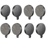 10-Inch Ebike Brake Pads - 4 Pairs Semi-Metal