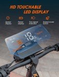 Kukirin G2 Electric Scooter for Adults, 10 Inches Vacuum tyre & 48V 15AH High Capacity Battery Up to 34 Miles Range, Hub Motor & Adjustable Speed Folding Electric Scooter With HD Touch LCD Display