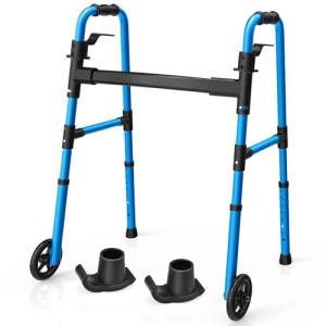 Loyoda Folding Walker for Seniors - Lightweight & Adjustable
