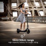 Pure Air4 Electric Scooter Adult, Lightweight Foldable Electric Scooters, E Scooter with 10" Tubeless Tyres and Indicators (Air4 30km Range)