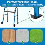 Loyoda Folding Walker for Seniors - Lightweight & Adjustable