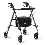 Superlight Folding Aluminum Rollator Walker for Seniors