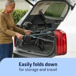 Superlight Folding Aluminum Rollator Walker for Seniors