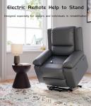 Electric Lift Recliner Chair with Heat & Massage