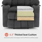 MCombo Dual Motor Recliner Chair with Massage & Heat