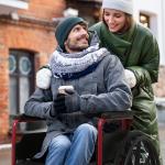 Folding Wheelchair with Swing Away Footrests