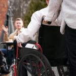 Folding Wheelchair with Swing Away Footrests