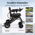 38Lb Foldable All-Terrain Electric Wheelchair