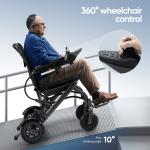 38Lb Foldable All-Terrain Electric Wheelchair