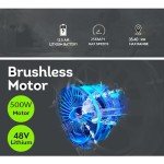 iENYRID Adult Electric Scooter 48V 12.5Ah Battery Long range 40km Max speed 25km/h maximum load 150kg 10" off-road tires