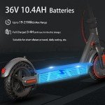 Adult Electric Scooter with App, 3 Speeds, Foldable