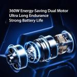 Lightweight Foldable Electric Wheelchair for Adults