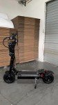 HWWH Adult Fast Electric Scooter Off-Road E-Scooter Pro 13in Dual Motor 3 Speed Mode Adjustable All Terrain Vacuum Tires Double Disc Brake 72V 40AH High Capacity Lithium Battery Max load 200kg