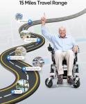 Powerful All-Terrain Electric Wheelchair for Adults