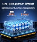 VOCIC All-Terrain Electric Wheelchair for Adults