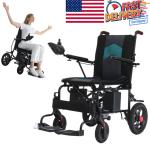 Lightweight Folding Electric Power Wheelchair for All Terrain