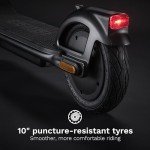 Pure Air4 Electric Scooter Adult, Lightweight Foldable Electric Scooters, E Scooter with 10" Tubeless Tyres and Indicators (Air4 30km Range)