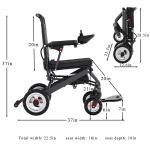Lightweight Foldable All-Terrain Electric Powerchair
