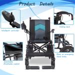Lightweight Foldable Electric Mobility Wheelchair