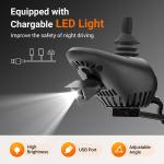 Foldable Electric Wheelchair for Adults - Lightweight Mobility