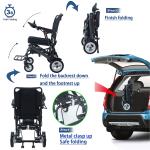 Lightweight Foldable All-Terrain Electric Powerchair