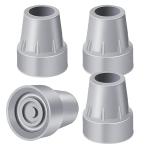 Heavy Duty Rubber Crutch Tips 4-Pack