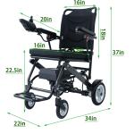 Lightweight Foldable All-Terrain Electric Powerchair