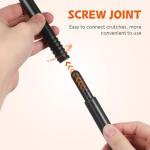Black Dance Cane for Parties and Cosplay