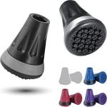All-Terrain Cane Tips - Heavy-Duty Rubber (2-Pack)