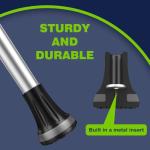 Heavy-Duty Rubber Crutch Tips for Stability