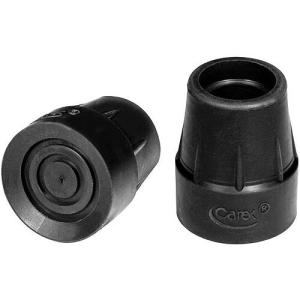Carex Universal Cane Tips - 1 Inch Pair