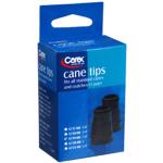 Carex Universal Cane Tips for Standard Canes